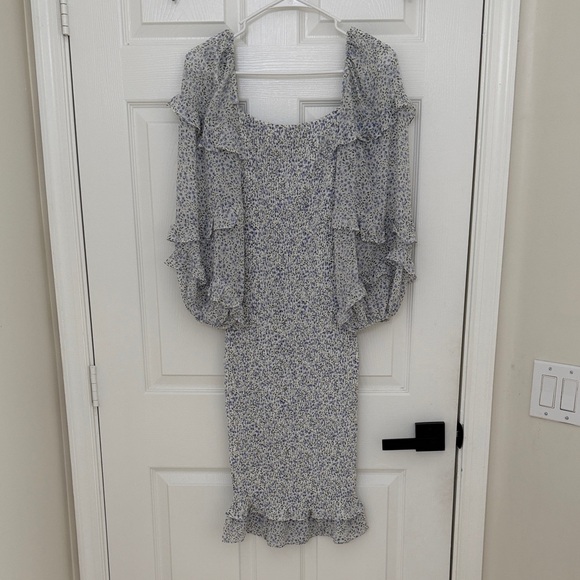 Petal & Pup Long Sleeve Floral Dress - Picture 2 of 4